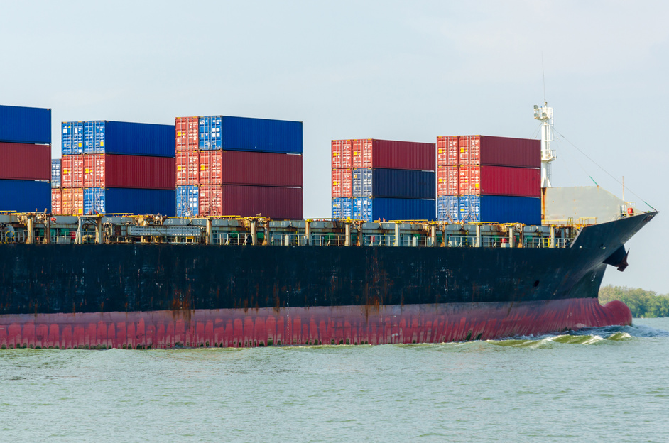 Container Cargo ship